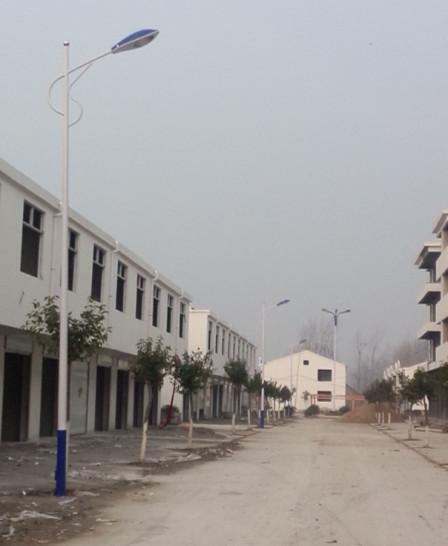 永城市新農村改造工地